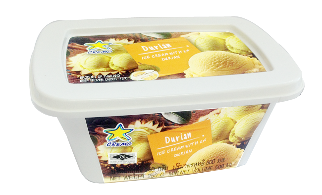 Kem hộp 500ml vị sầu riêng